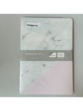 Marble & Pink MacBook Pro 15"  Hard Shell Protector Case A1707